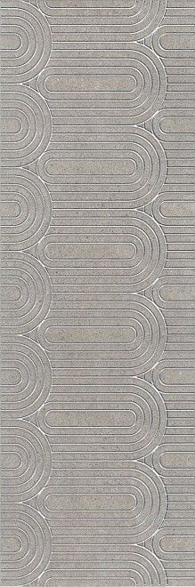 Декор Kerama Marazzi OP\B201\12137R Безана серый обрезной 25x75