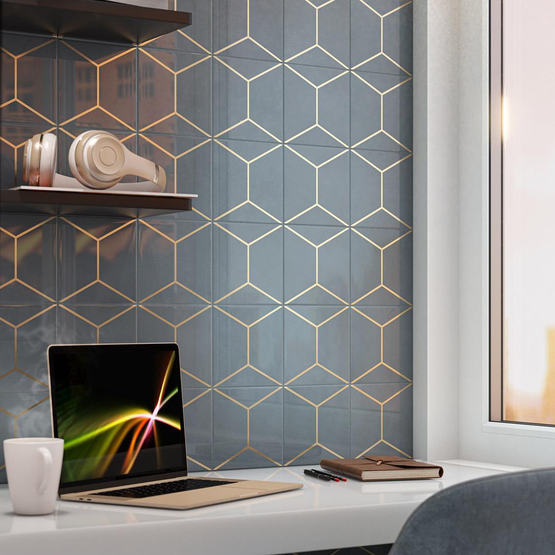 Керамическая плитка Kerama Marazzi 17063 Витраж белый 15x15