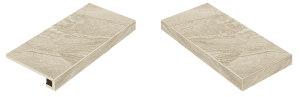 Ступень угловая правая Italon Magnetique Beige 33x60