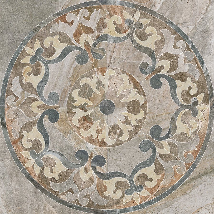 Декор Genesis Grey 120x120 K-103/SR/d01-cut/1200x1200x10