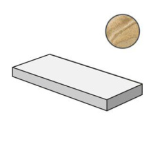 Ступень угловая левая Italon Surface Onice Miele 33x120