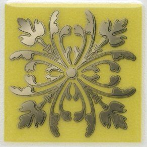 Вставка Kerama Marazzi HGD\B252\5246 Клемансо оливковый 4,9x4,9