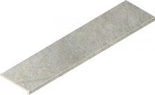 Ступень Италон Магма Сильвер угловая правая 620070002982 серый 33x120
