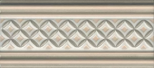 Бордюр Kerama Marazzi LAB001 Монтальбано 3 матовый 6.7x15