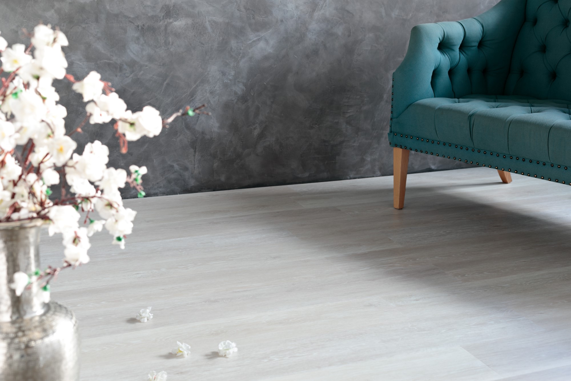 Кварцвиниловая плитка Aqua Floor Quartz AF3513QV 1220x180 Дуб Темный замковый кварц винил напольный