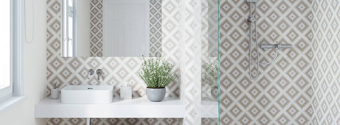 Керамогранит Смайл Тайл Artisan Blue 19.8x19.8 голубой