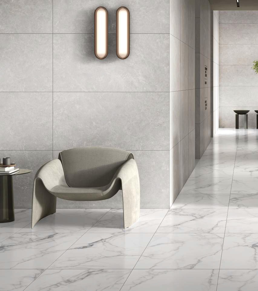 Керамогранит Vitra Statuario Белый R10A K958005R 60x120