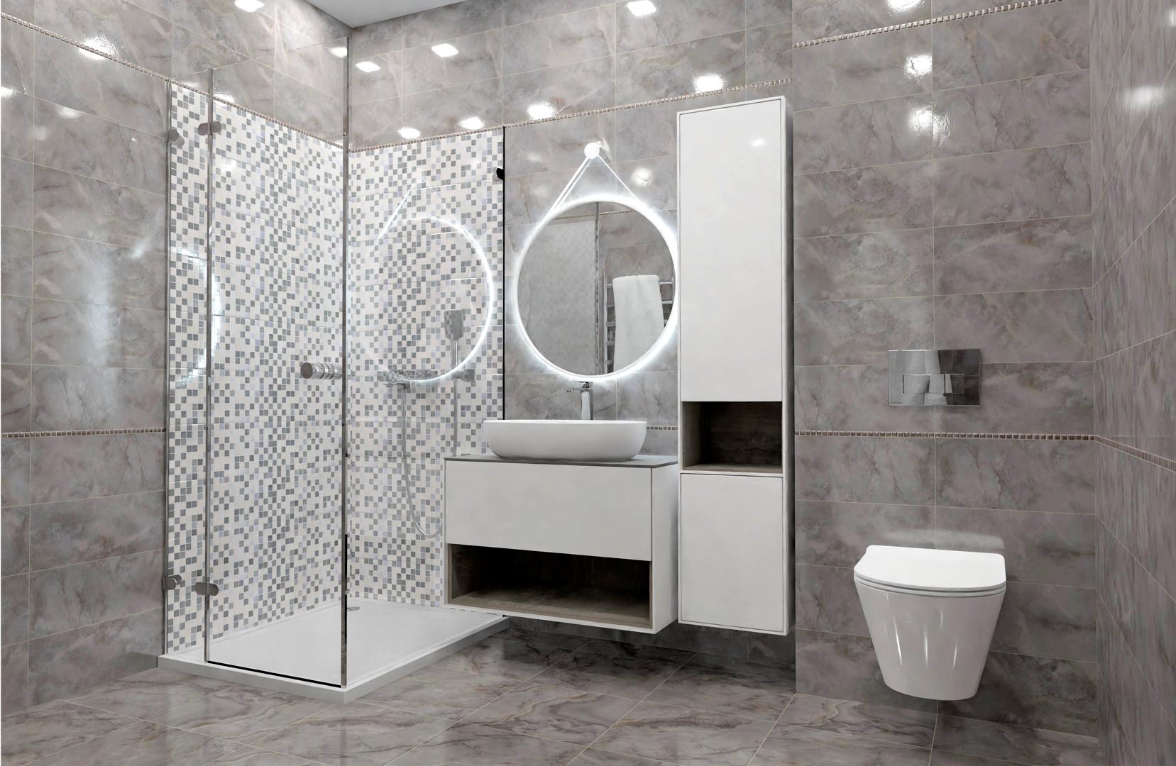 Декор Kerama Marazzi MM7221 Стеллине мозаичный 20x50
