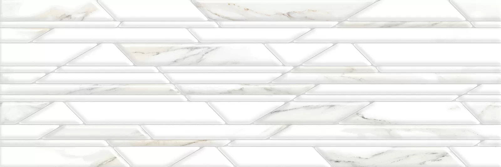 Керамическая плитка Alma Ceramica Натива TWA11NAT014 белый 20x60