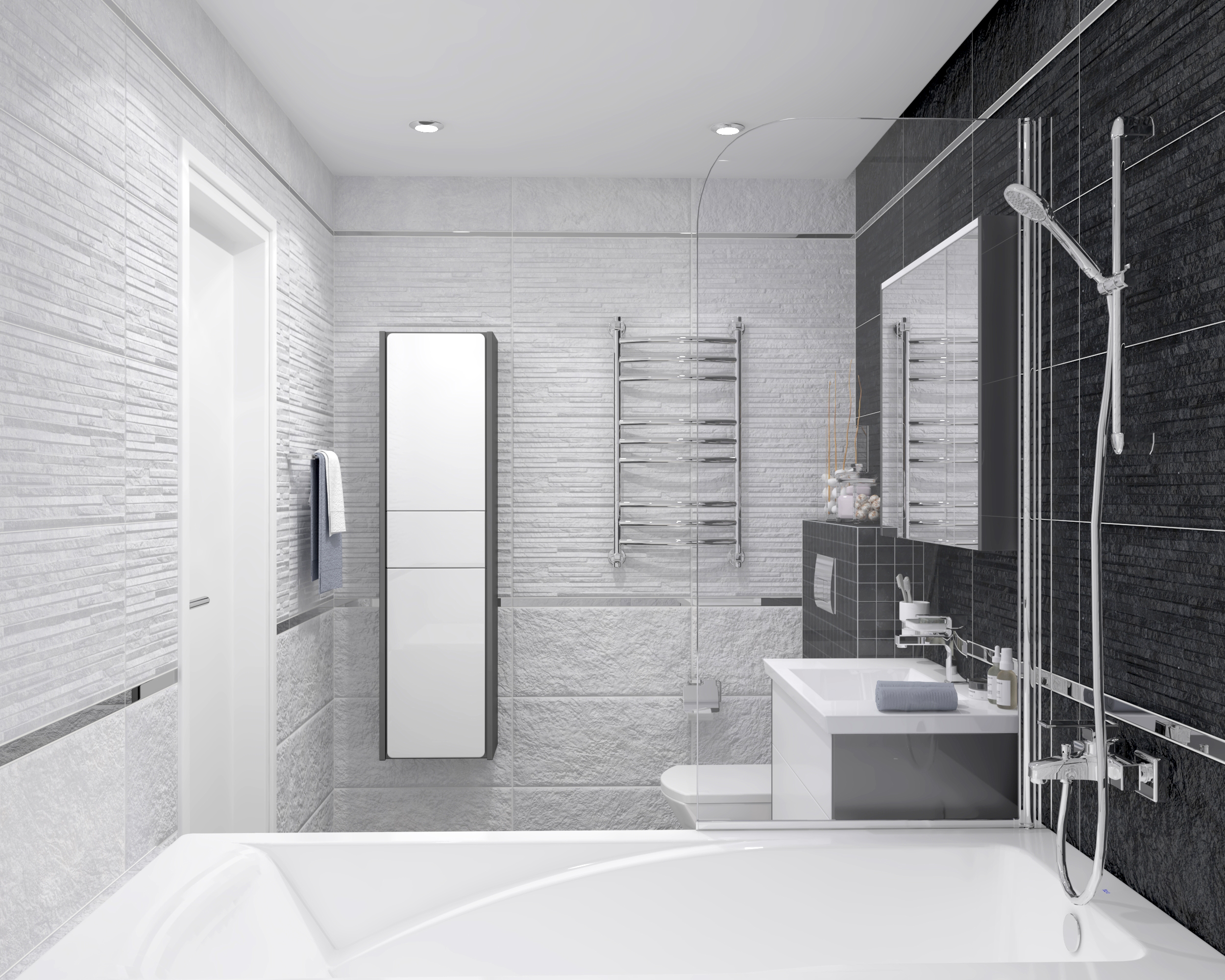 Декор Laparet Hard белый 30x60 матовый