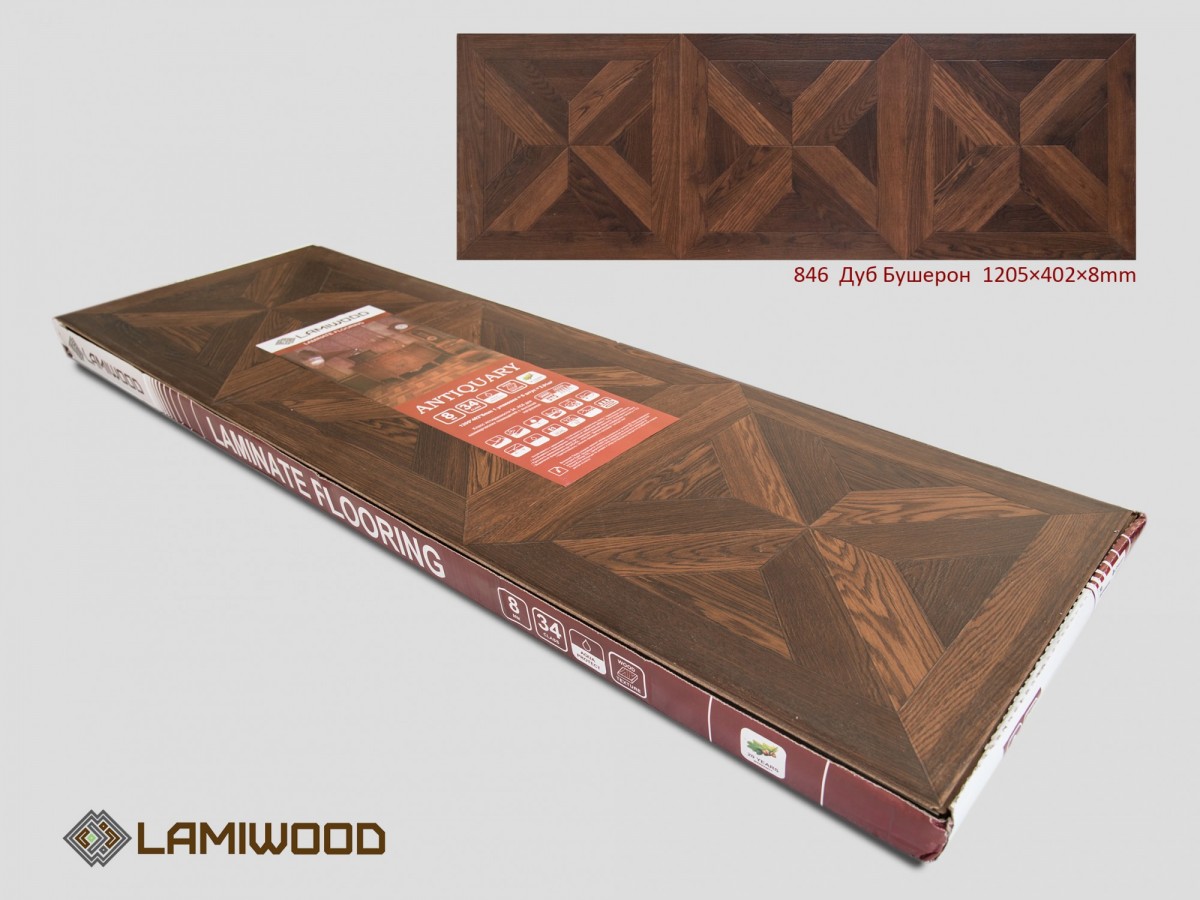 Ламинат LAMIWOOD ANTIQUARY 842 Дуб Веджвуд 40.2x120.5