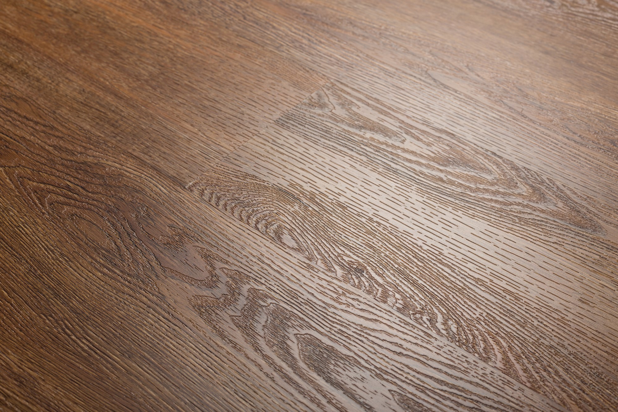 Кварцвиниловая плитка Aqua Floor Nano AF3217N 1221x180 Дуб Темный замковый кварц винил напольный