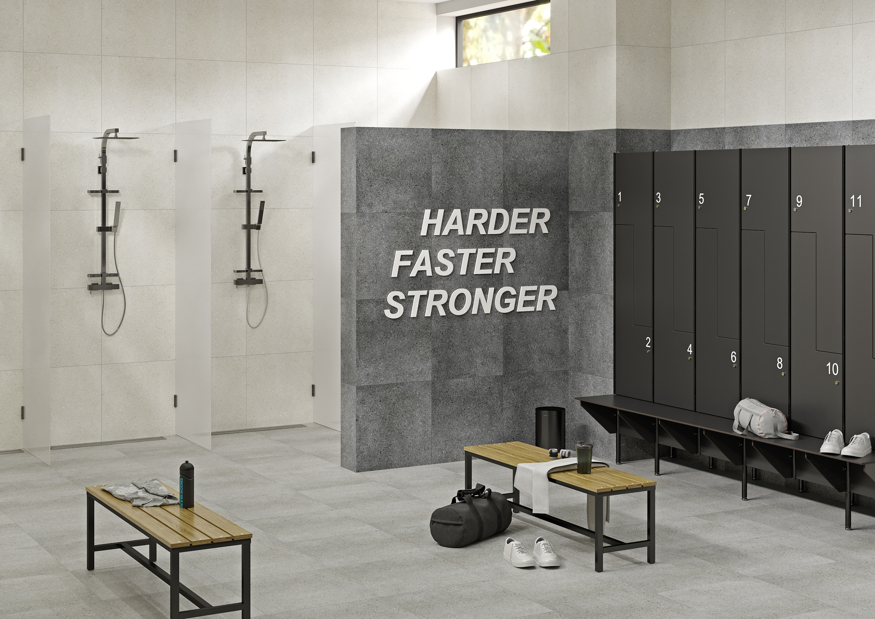 Керамогранит Grasaro Granito Anthracite 60x60 G-1153/MR/600x600x10