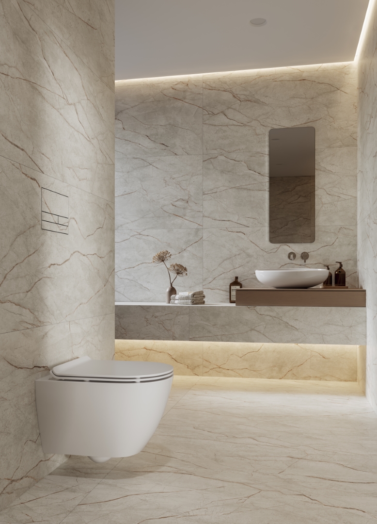 Керамогранит Керранова Mgnovenie Light Grey K-2141/LR/600x1200x10 серый