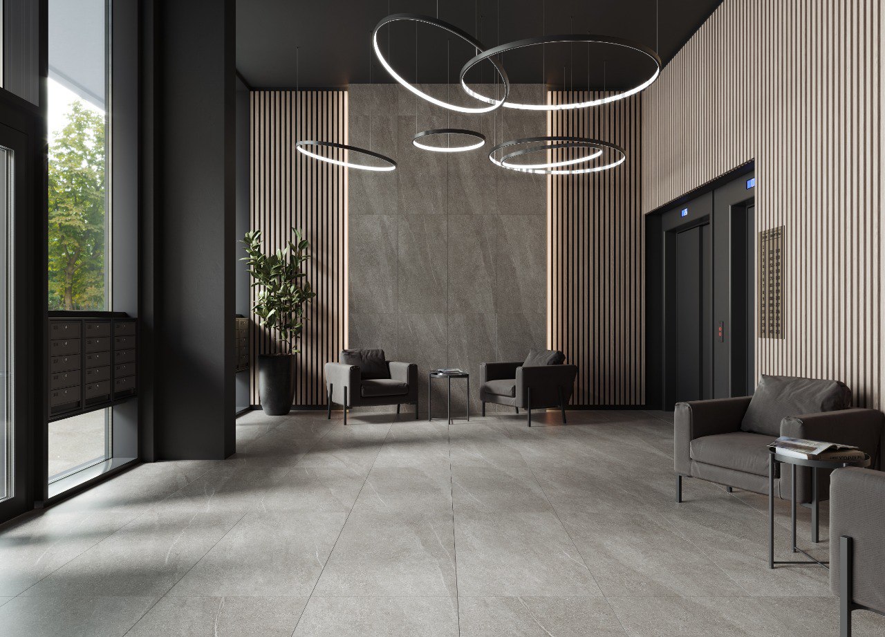 Керамогранит Керранова Gradient White K-2080/MR/600x600x9 белый