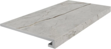 Ступень Kerama Marazzi KM6060G0061RGCF фронтальная клееная Ифран серый светлый матовый обрезной 33x60
