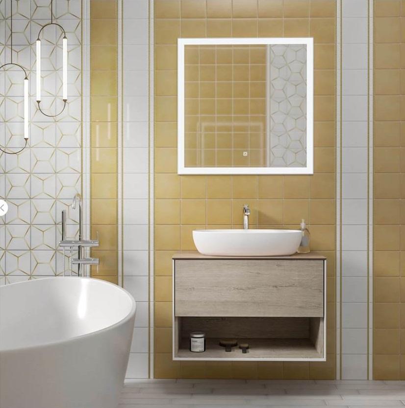 Керамическая плитка Kerama Marazzi 17063 Витраж белый 15x15