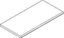 Бортик Италон Фоссил Сэнд закругленный 620090001428 бежевый 30x120