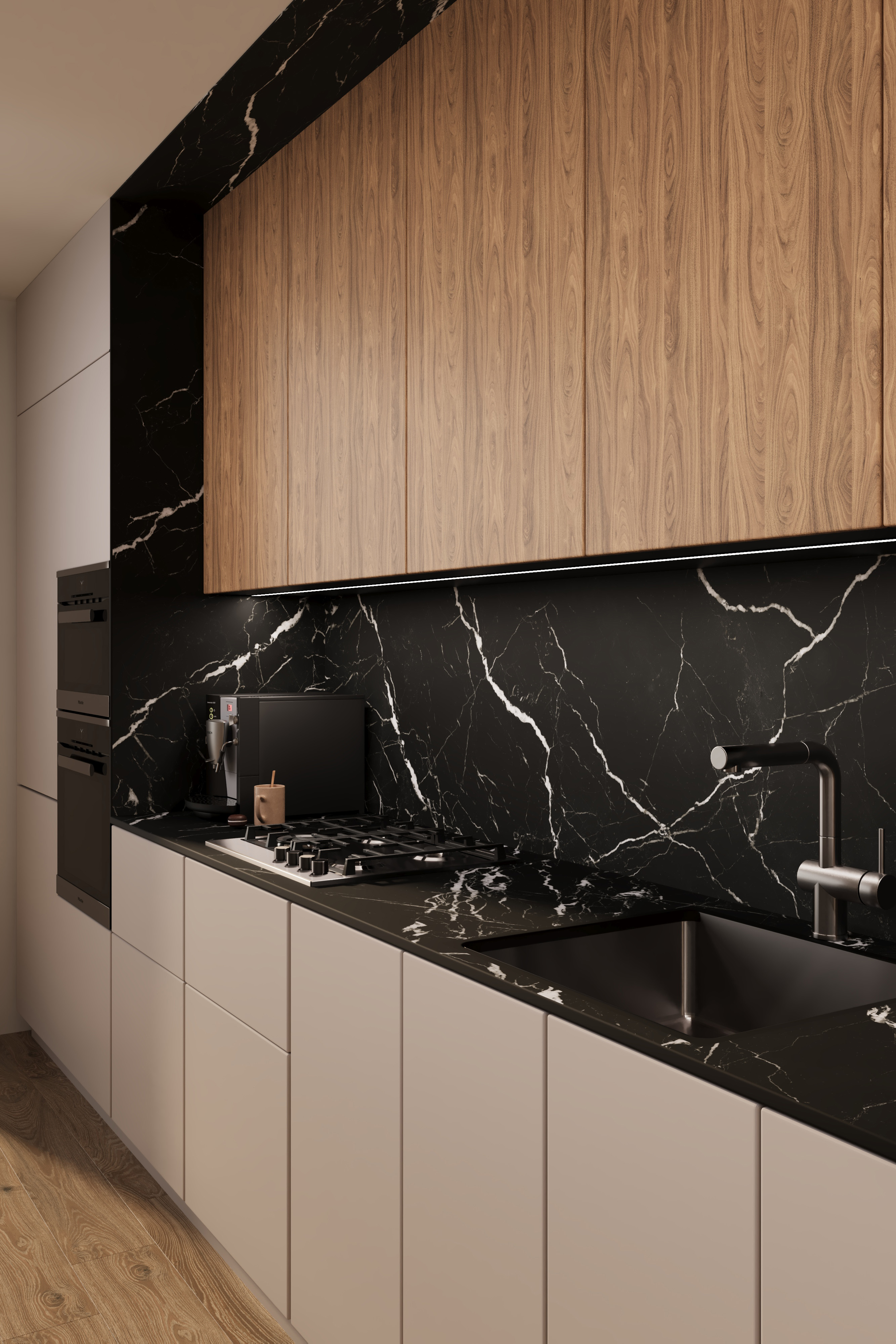 Керамогранит СтароСлэбс Travertine Beige Shape Tech Matt 120x280 бежевый