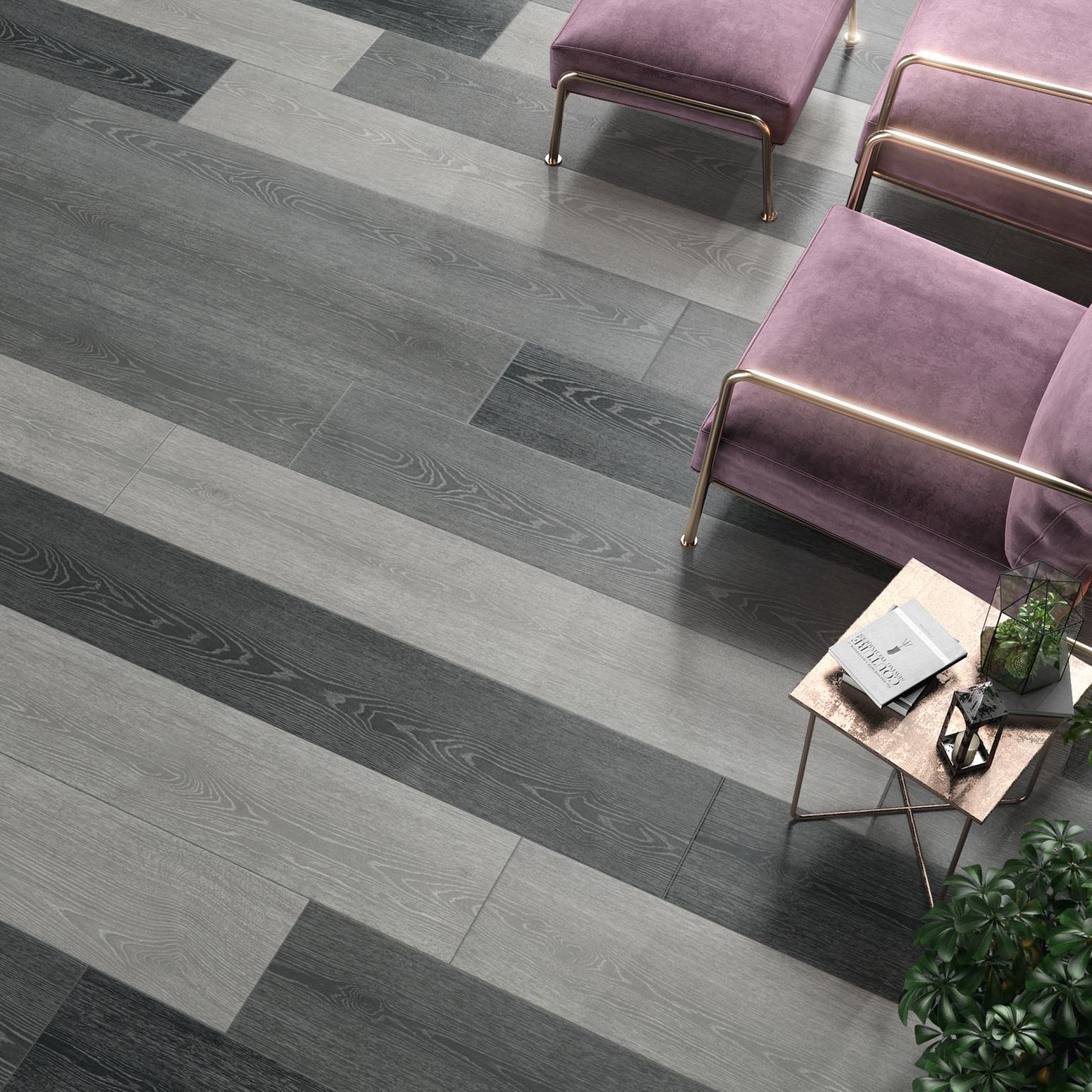 Декор Kerama Marazzi DD701100R\D Абете серый тёмный обрезной 20x80