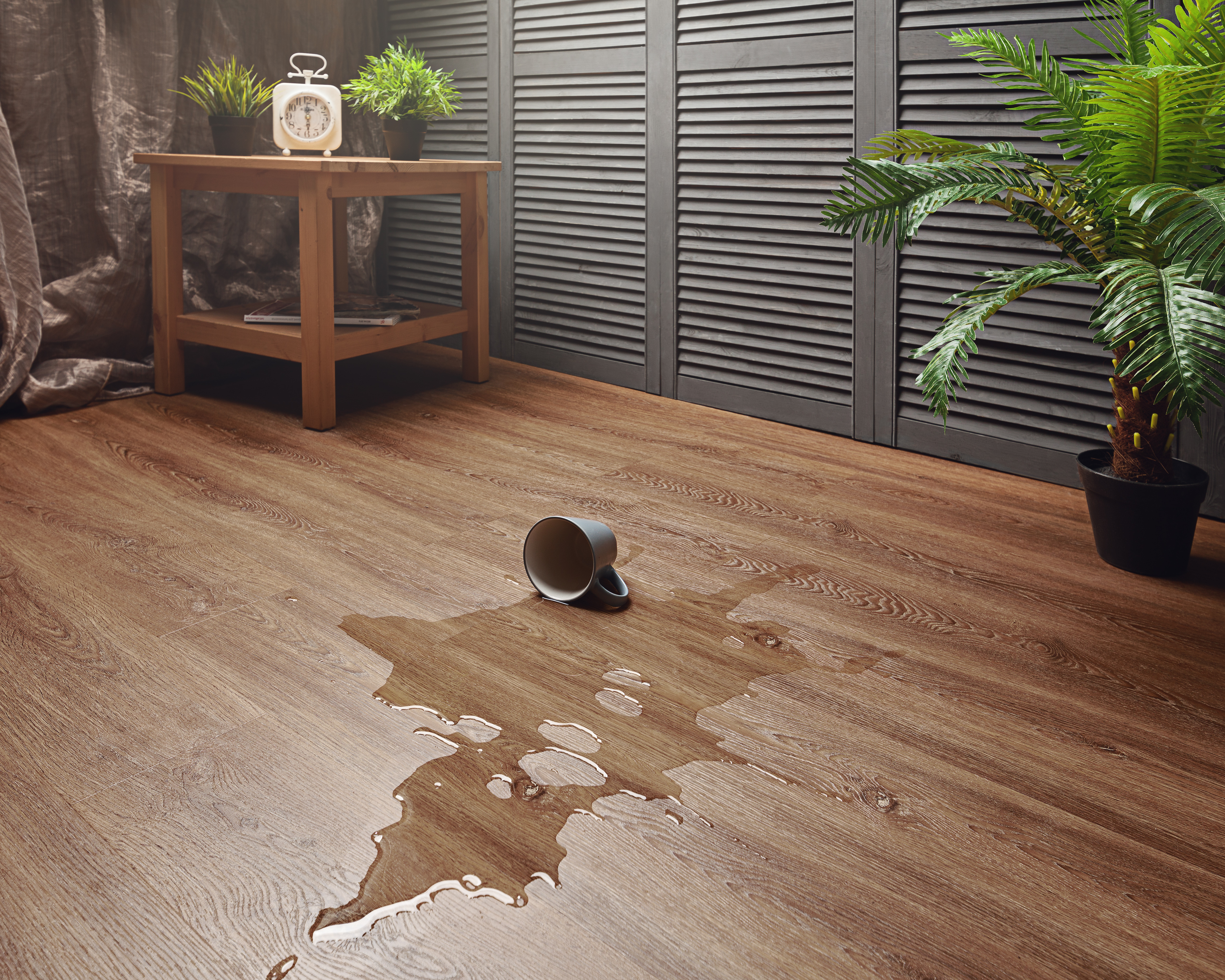 Кварцвиниловая плитка Aqua Floor RealWood Glue AF6033 Glue 1219.2x177.8 Дуб Темный замковый кварц винил напольный