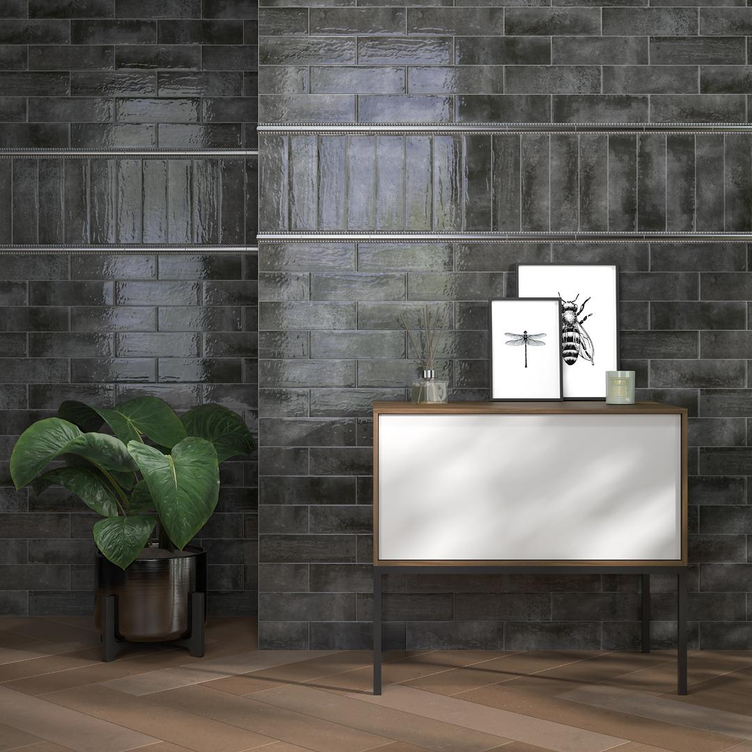 Керамическая плитка Kerama Marazzi 9038 Тракай бежевый светлый глянцевая 8,5x28,5
