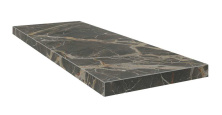 Ступень угловая левая ColiseumGres Pompei Brown 33x90