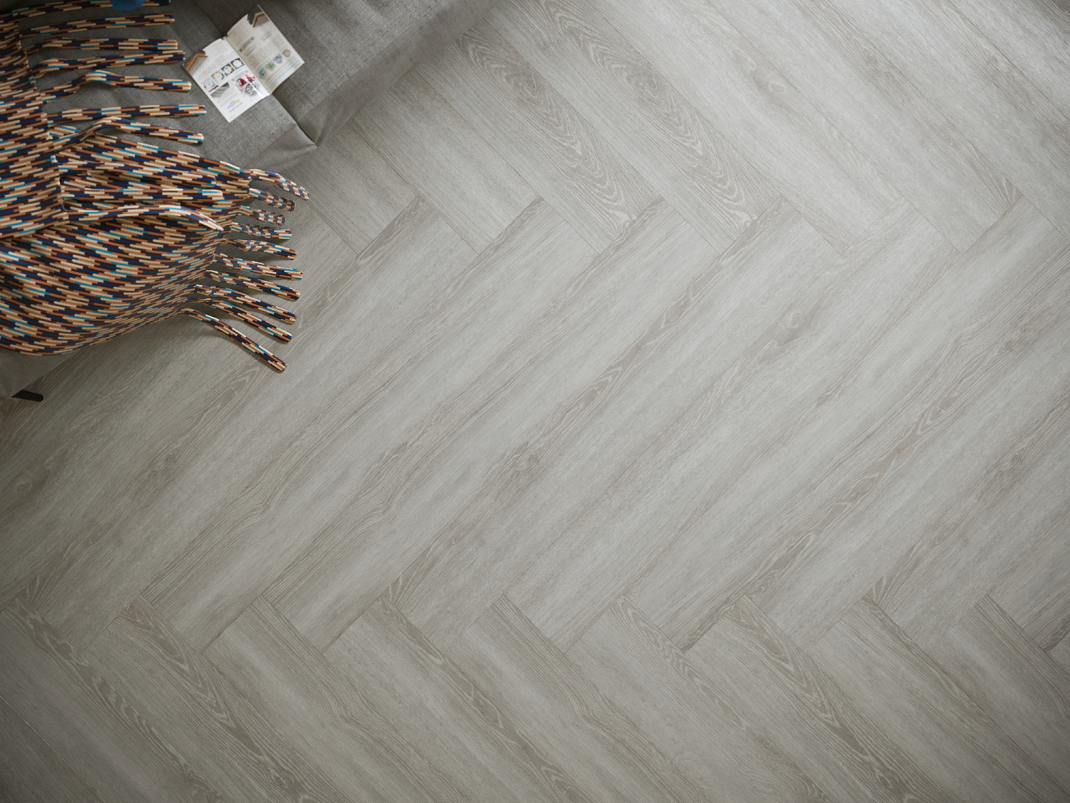Кварцвиниловая плитка Fine Floor Gear FF-1802 Дуб Гудвуд кварц винил напольный