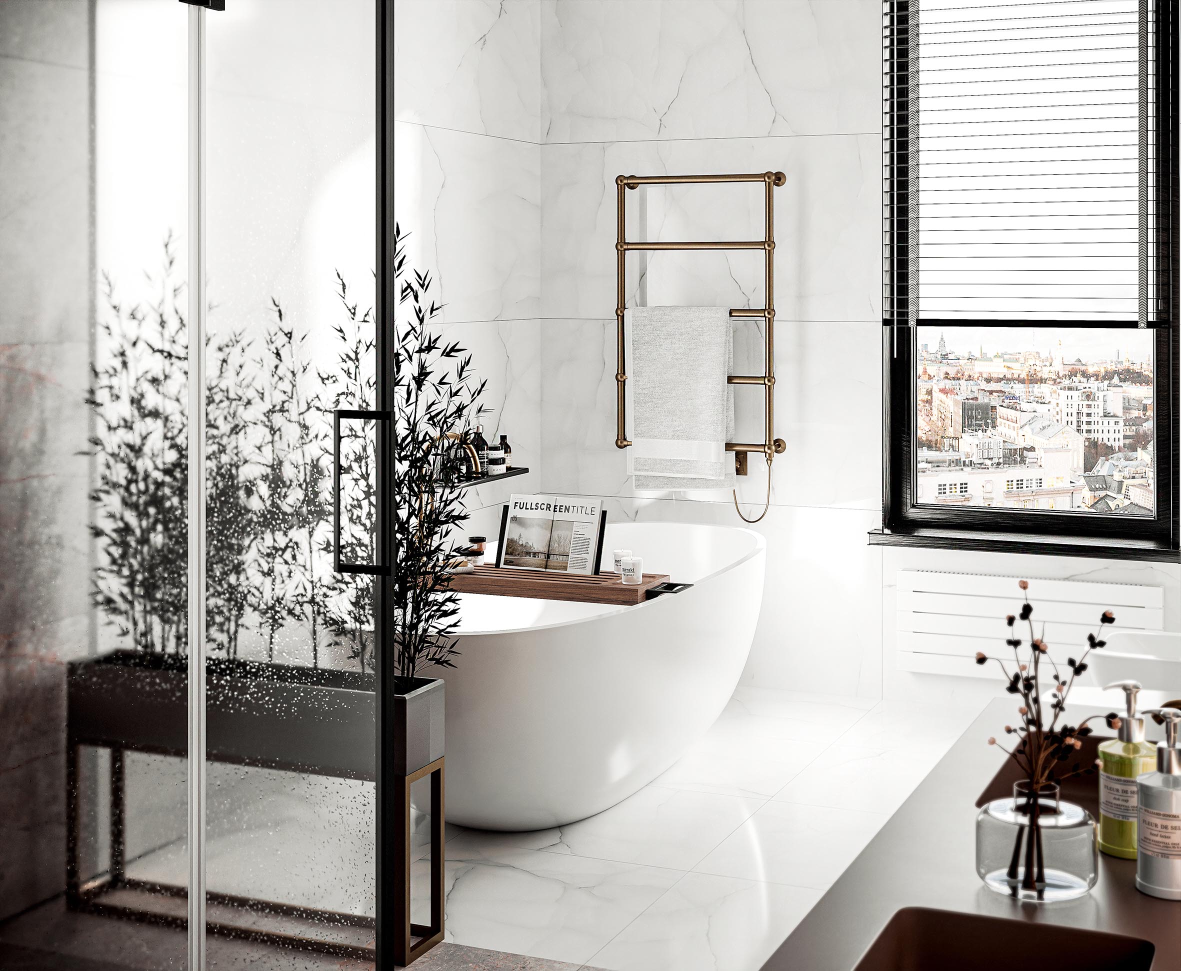 Керамогранит Laparet Onix Crack 60x120 полированный