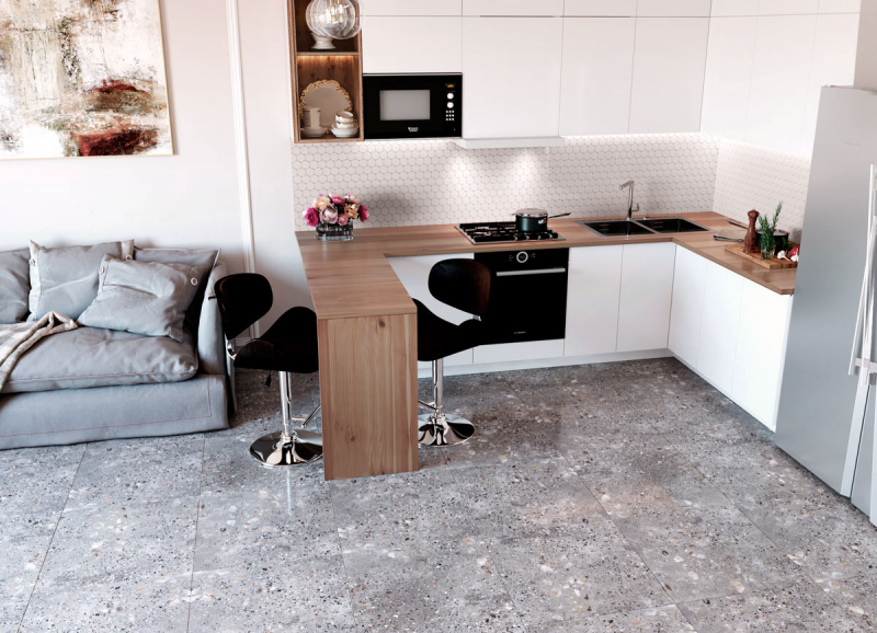 Керамогранит Старо Armany Polished 60x60 серый