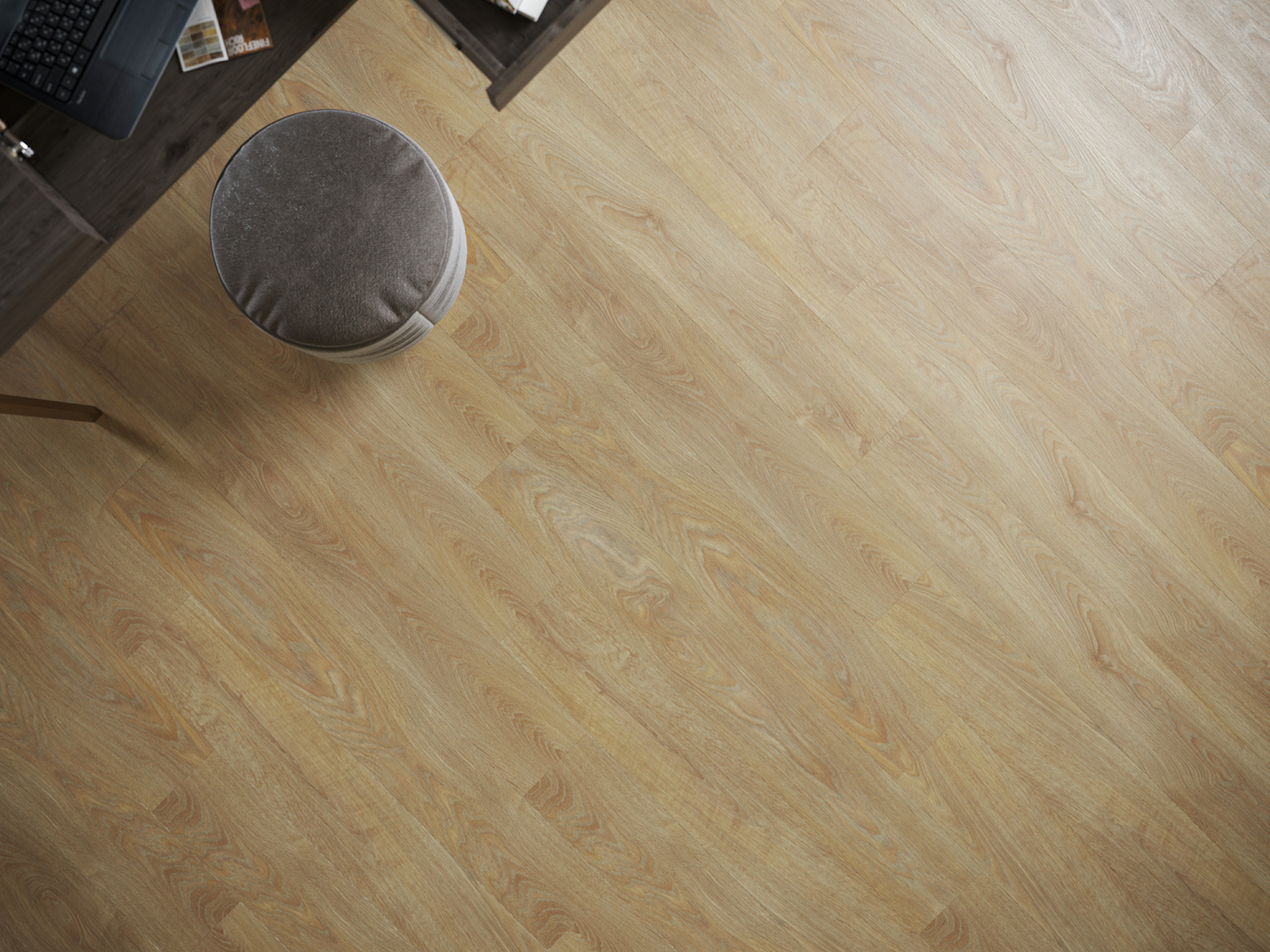 Кварцвиниловая плитка Fine Floor Rich FF-2078 Дуб Катания клеевой кварц винил напольный