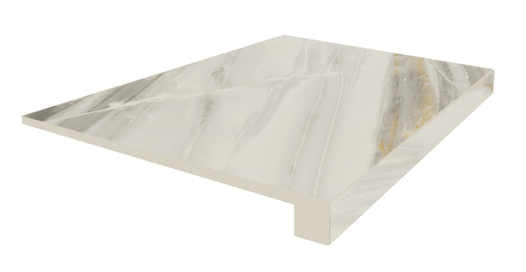 Ступень фронтальная ColiseumGres Firenze Bianco 33x90