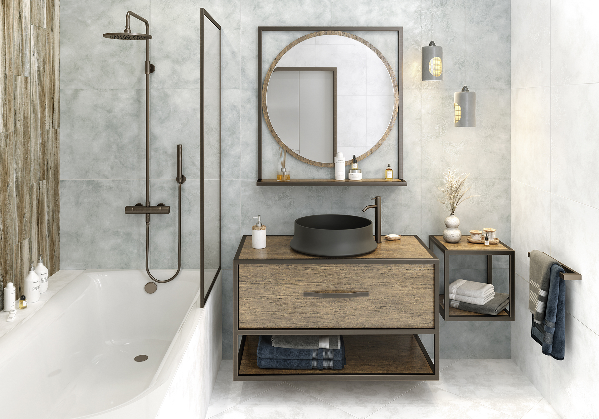 Керамогранит Alma Ceramica Соул GFU6060SUL00R белый 60x60