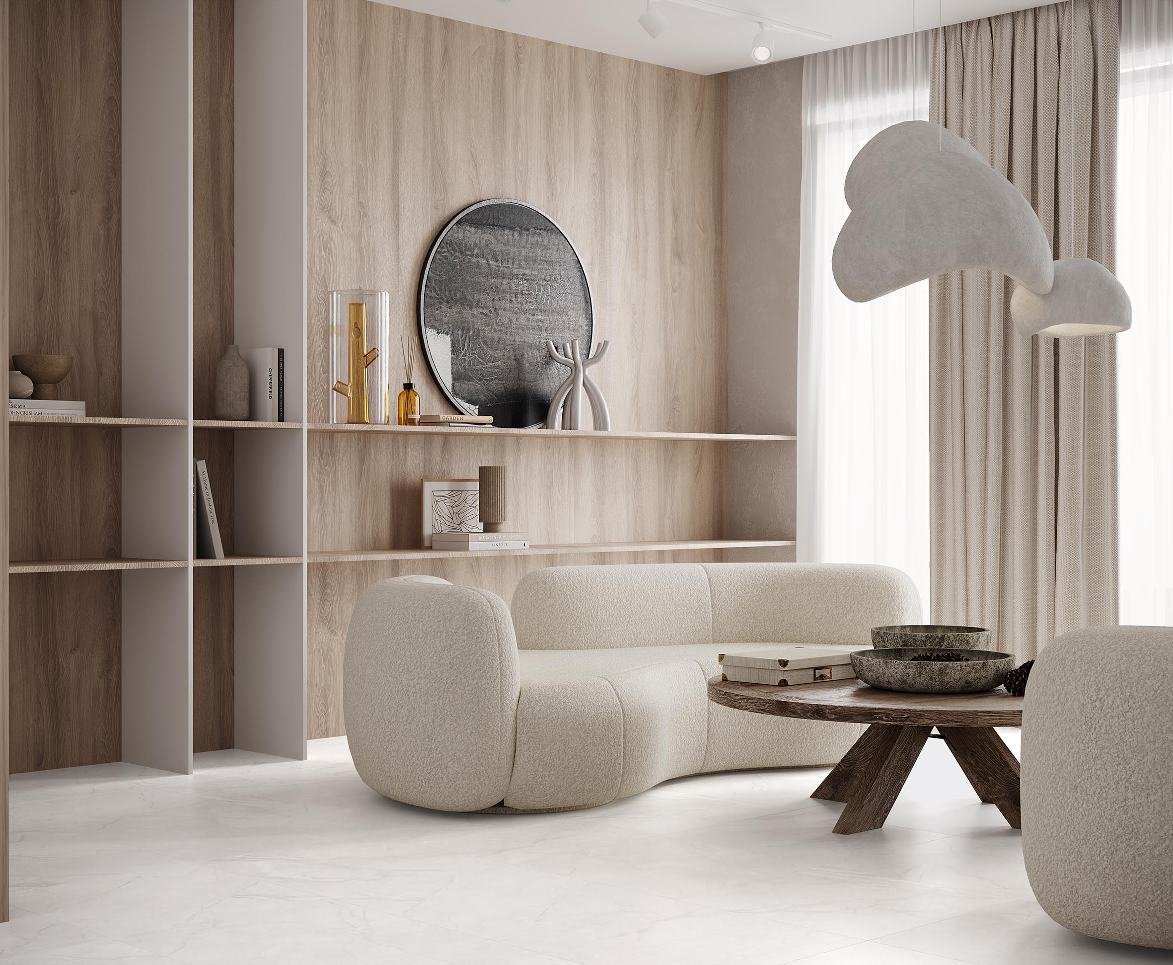 Керамогранит Laparet Antalya Bianco 60x60 матовый