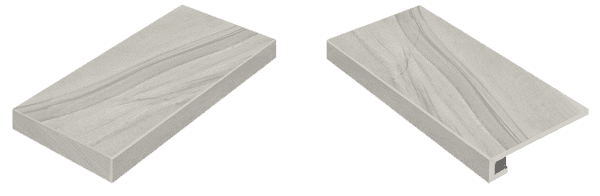 Ступень угловая левая Italon Wonder Graphite 33x60