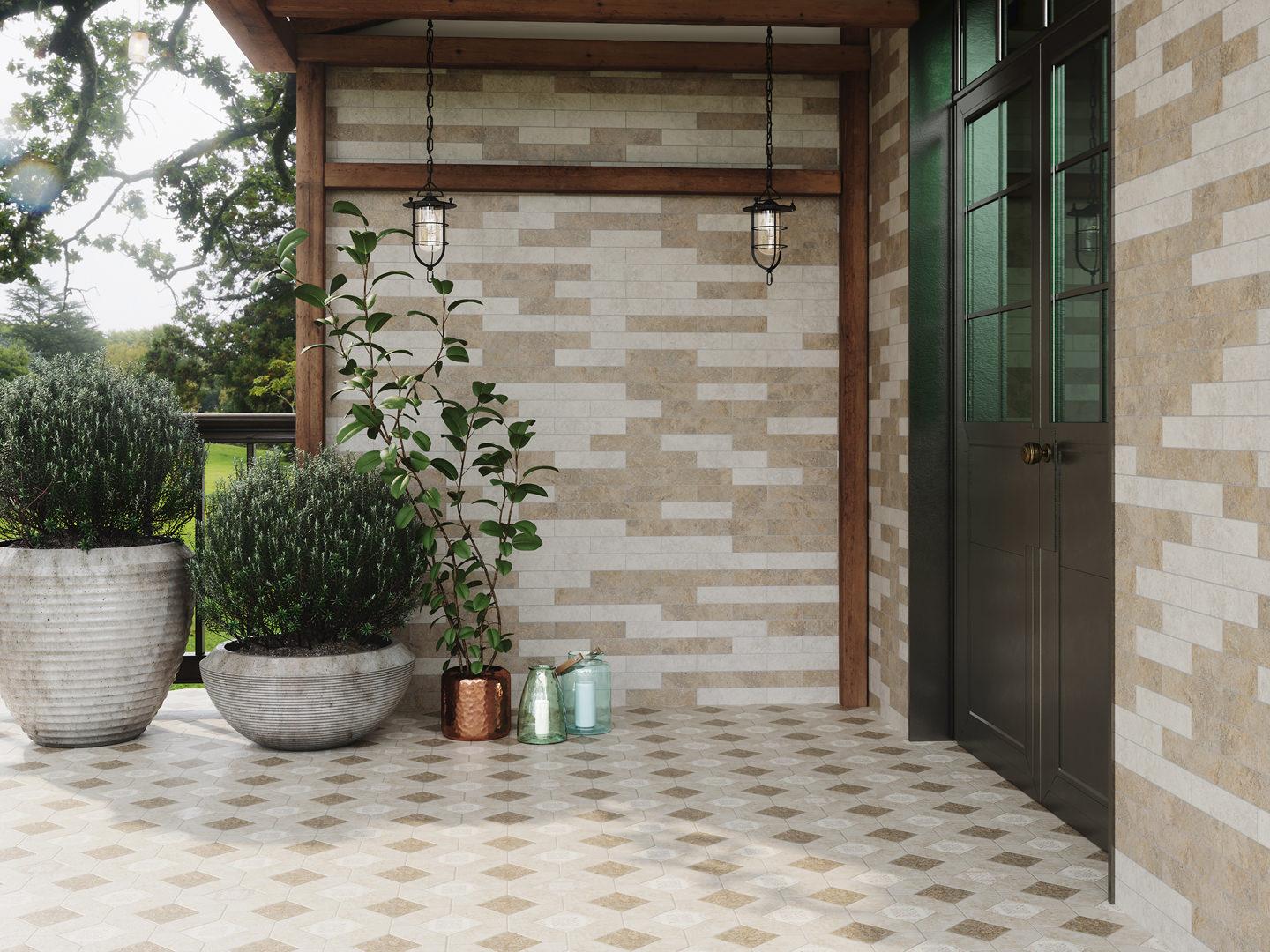 Керамическая плитка Kerama Marazzi 26314 Брюссель микс матовая 6x28,5