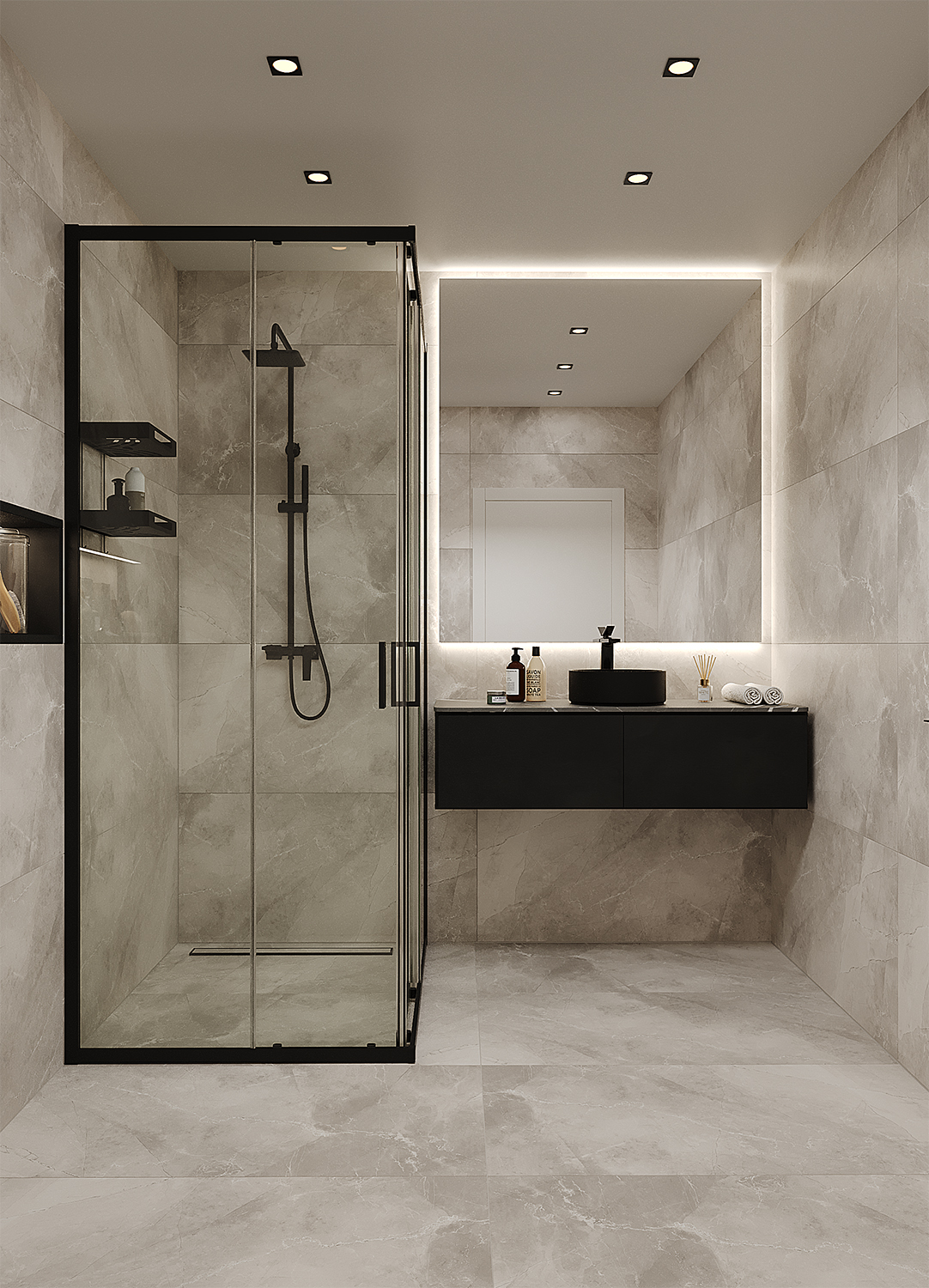 Керамогранит Старо Gilio Matt 60x60 серый