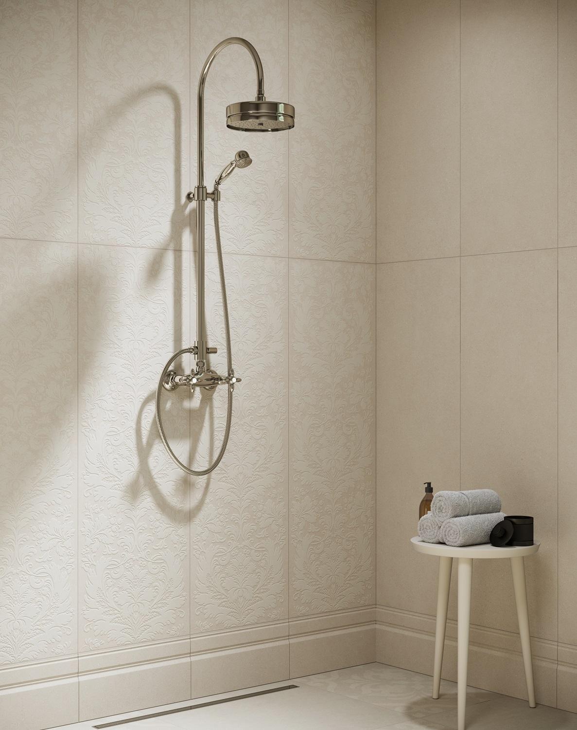 Мозаика Kerama Marazzi Монсеррат мозаичный серый светлый матовый 20x40 MM14043