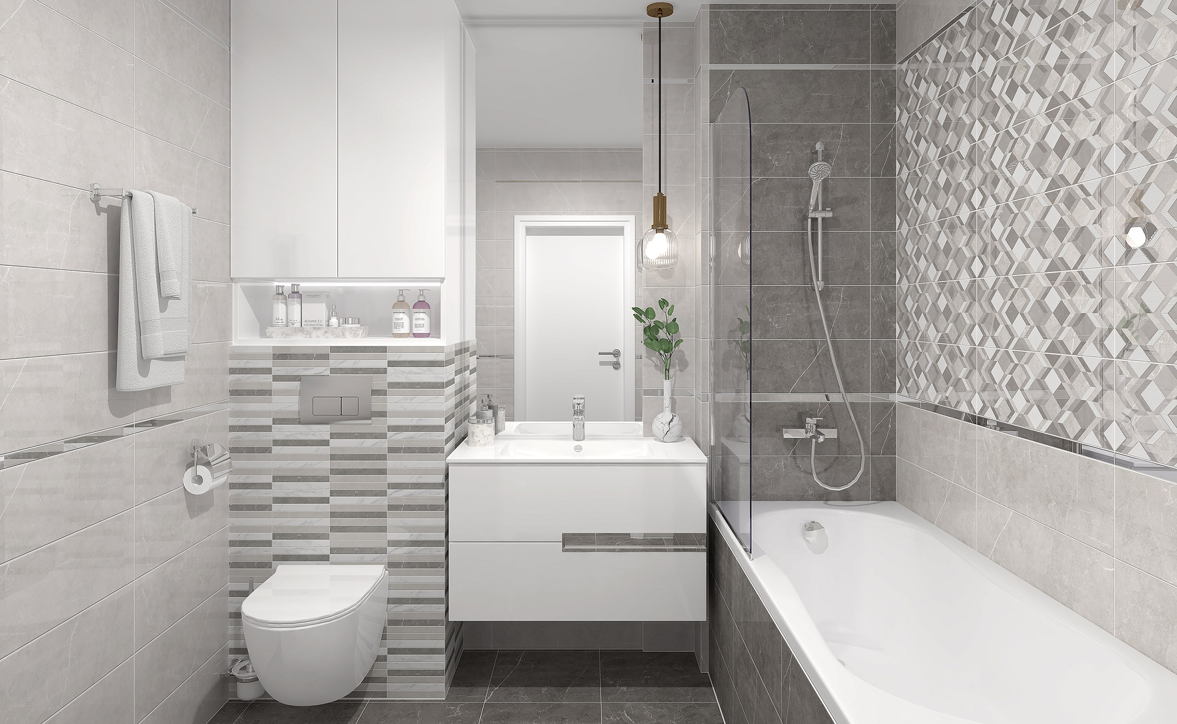 Керамогранит (SG169000N) Laparet Escada серый 40.2x40.2 матовый