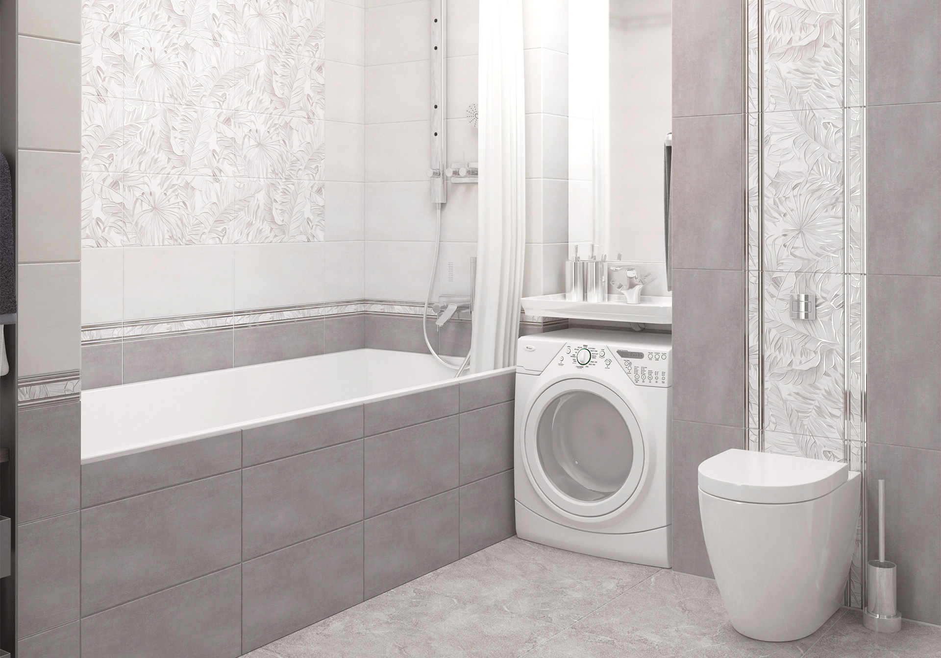 Керамическая плитка Alma Ceramica Бонита TWU09BNT404 коричневый 24.9x50
