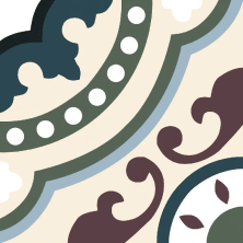 Керамогранит Смайл Тайл Museo 19.8x19.8 разноцветный