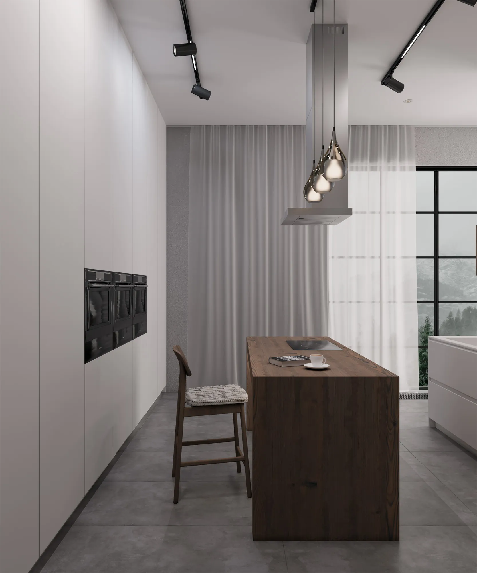 Керамогранит Аркадия Керамика RT6003-A Cementum Light Grey Matt Rustic 60x60 серый