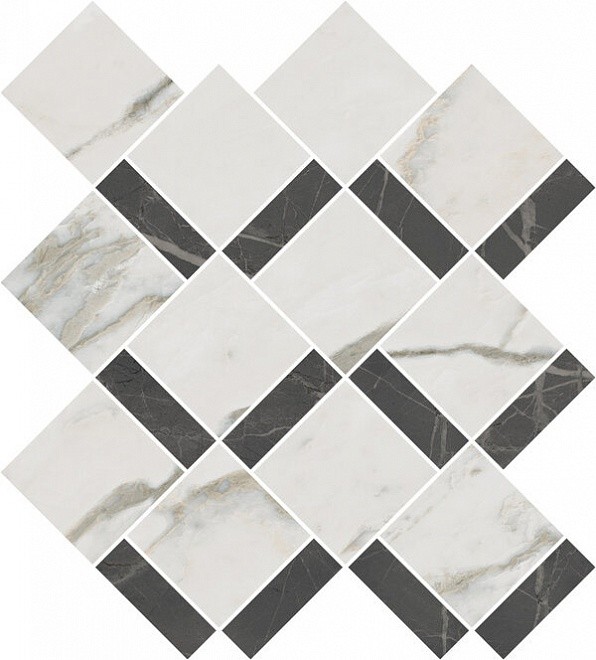 Декор Kerama Marazzi T020\SG6428 Буонарроти мозаичный 35x39