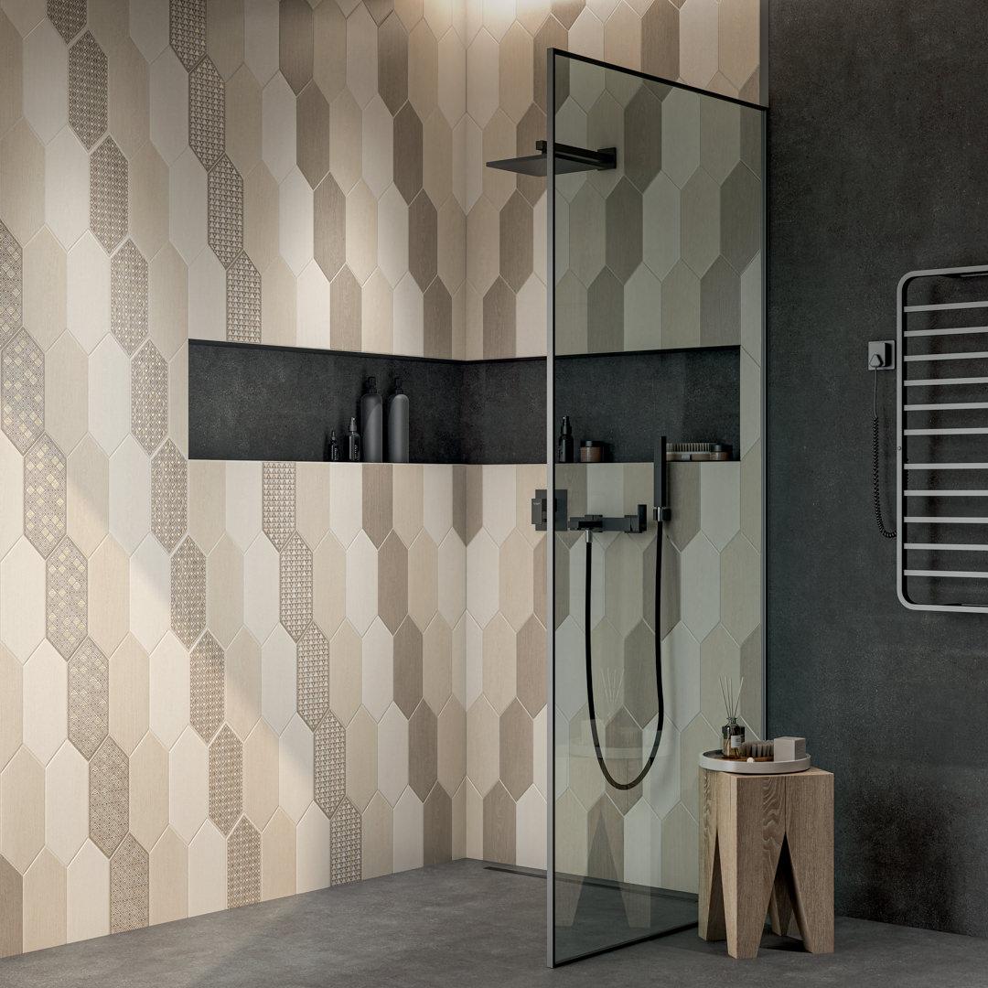 Керамическая плитка Kerama Marazzi Монтиш бежевый матовый 14x34 35017