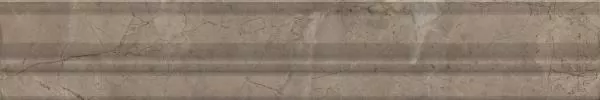 Бордюр Kerama Marazzi BLC033R Багет Серенада бежевый темный глянцевый обрезной 5x30