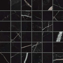 Мозаика Atlas Concorde Empire Calacatta Black 30x30 лаппатированная