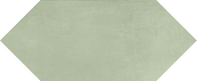 Керамическая плитка Kerama Marazzi Фурнаш грань зеленый светлый глянцевый 14x34 35026