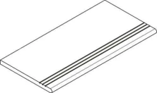 Ступень Италон Фоссил Сэнд закругленная Грип правая 620040000273 бежевый 30x120