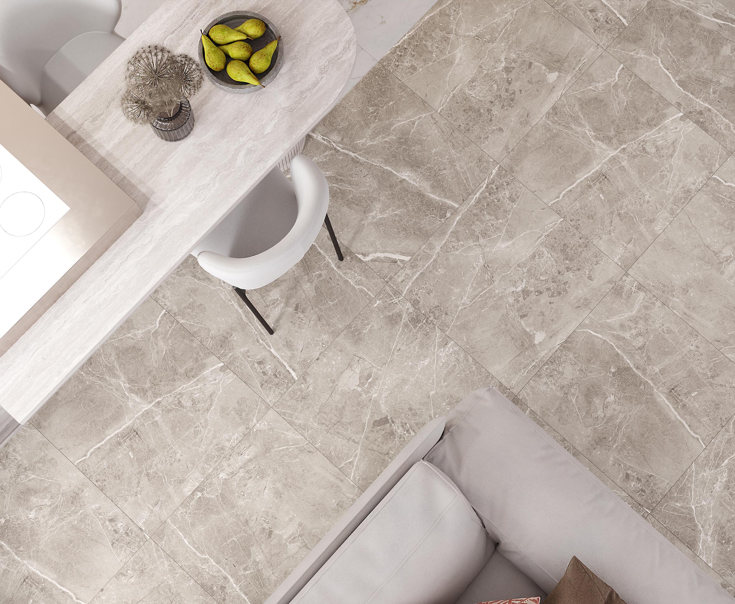 Керамогранит Laparet Obsidian Grey 60x60 полированный