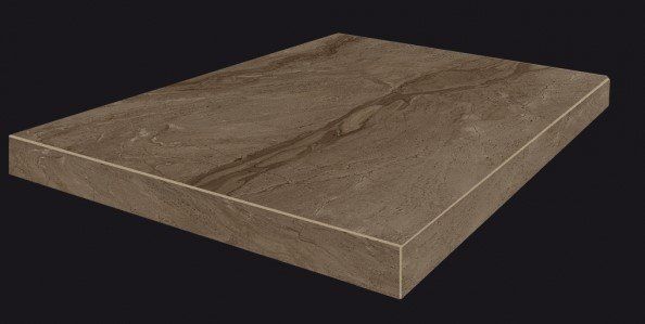 Ступень угловая левая ColiseumGres Venezia Marrone 33x45